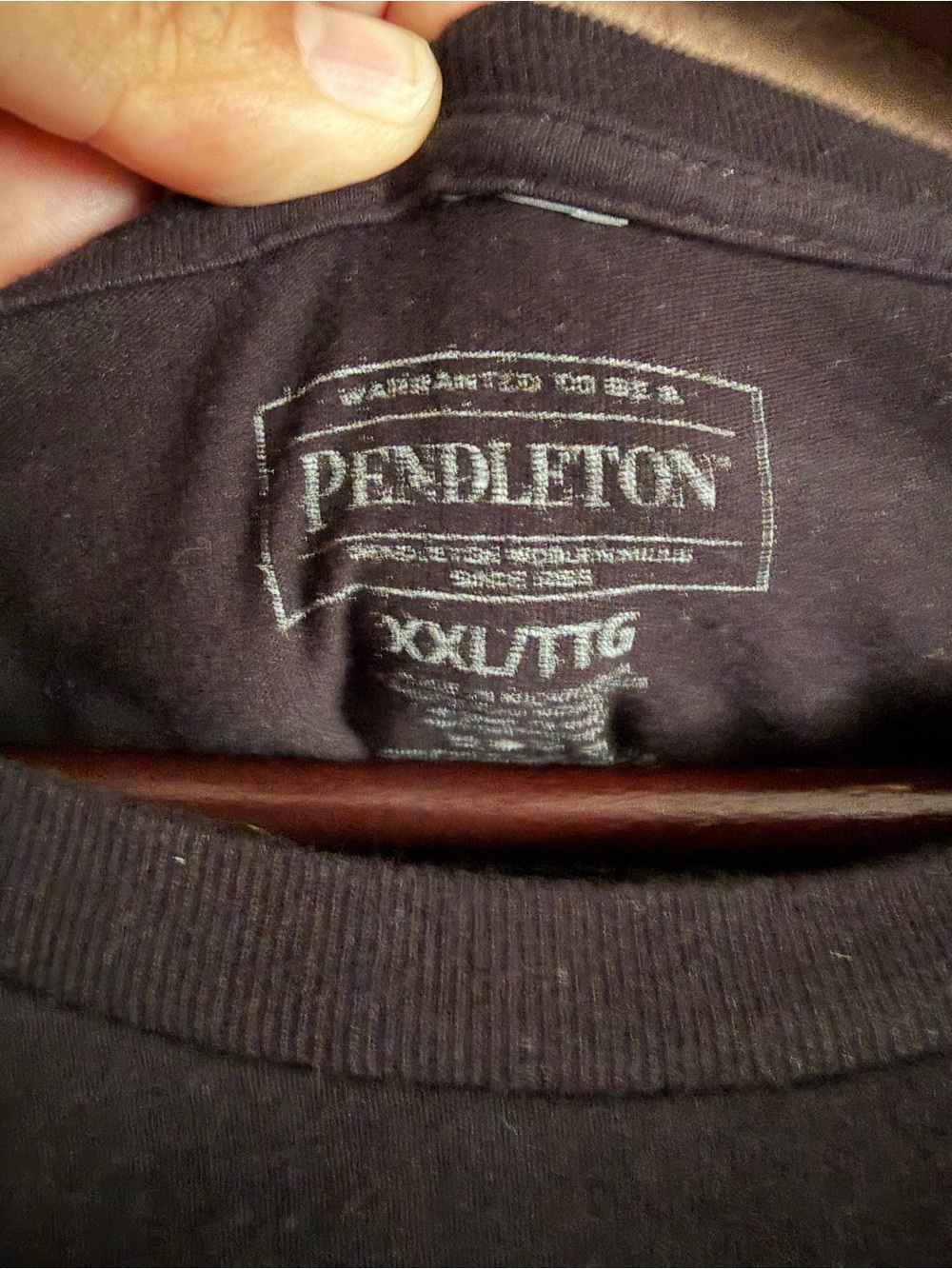Pendleton Black Short-Sleeve Tee with Orange and Yellow Rodeo Graphic Size XXL - Picture 4 of 6